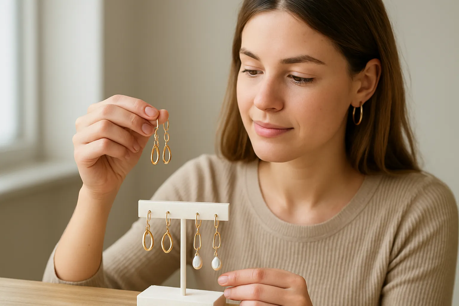 A Beginner's Guide to Choosing and Wearing Earrings hero image