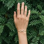 Copper Bracelet Lumina Infinity Slider Bracelet