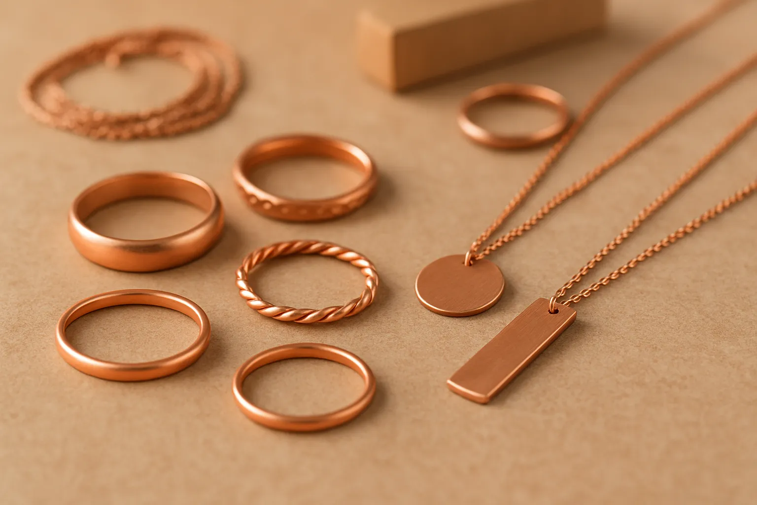 Custom Copper Jewelry: How to Choose the Right Copper Rings and Necklaces for Your Store