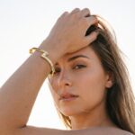 Copper Bracelet Lumina Cross Over Bangle