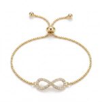 Copper Bracelet Lumina Infinity Slider Bracelet