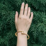 Copper Bracelet Lumina Cross Over Bangle