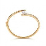 Copper Bracelet Lumina Cross Over Bangle
