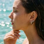 Copper Stud Earring Set Lumina Triple Hoop Earrings