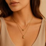 Stainless Steel Necklace Stainless Steel Heart Cross Teardrop Pendant Necklace