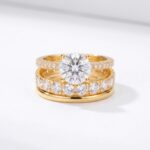 Copper Ring Lumina Trio Ring Set