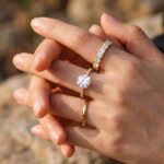 Copper Ring Lumina Trio Ring Set